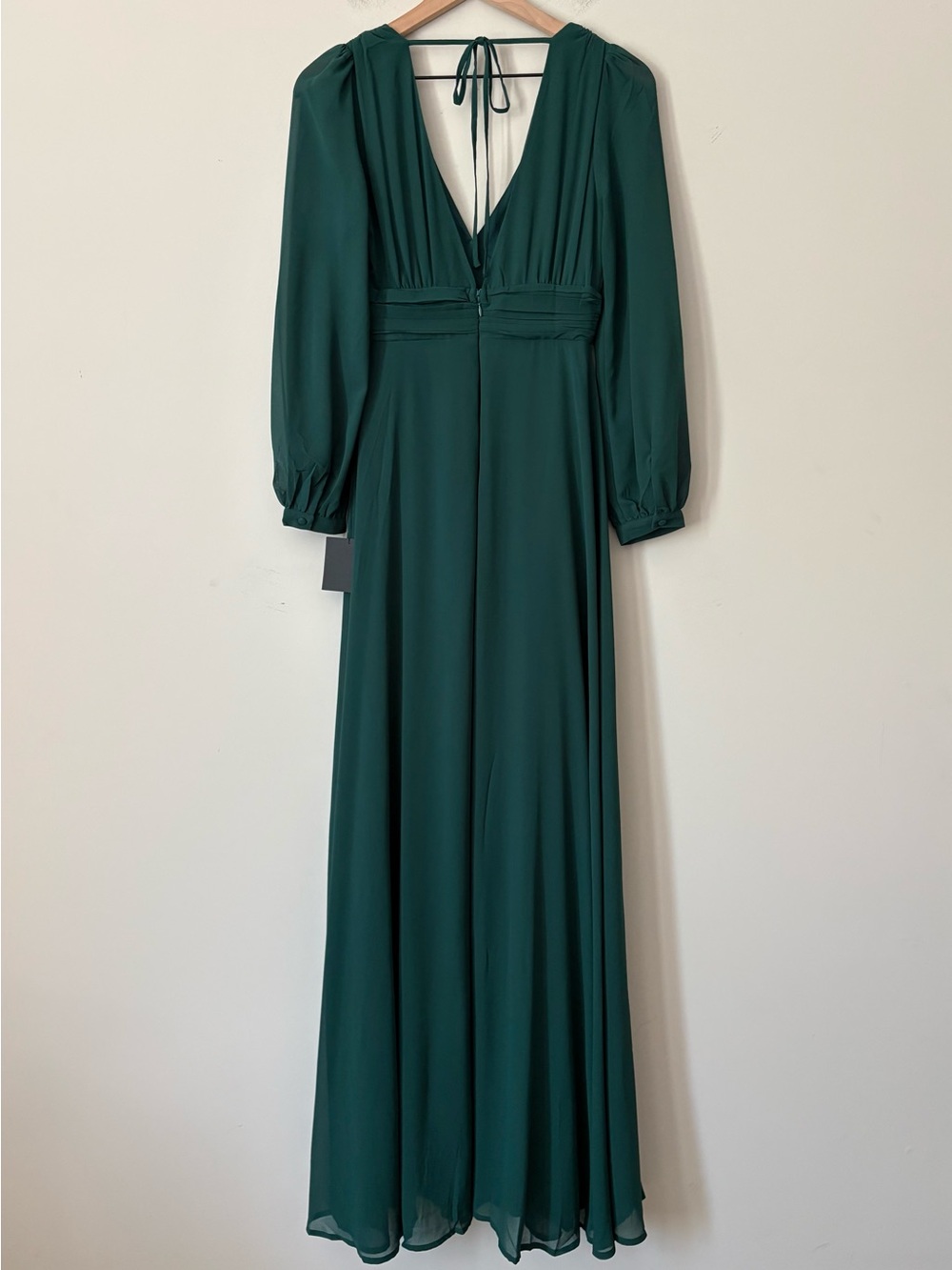 Lulus V-Neck Long Sleeve Maxi Dress - Picture 3 of 12